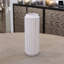 Vase de table en céramique blanche-1256221058
