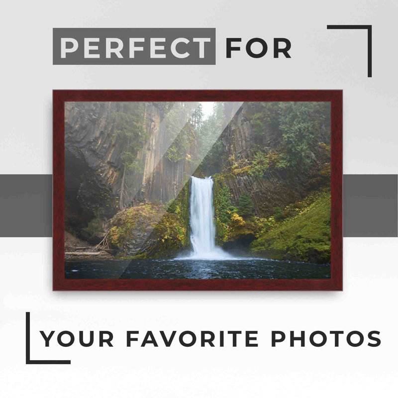 Wood Matte Picture Frame, 28" x 36", Brown