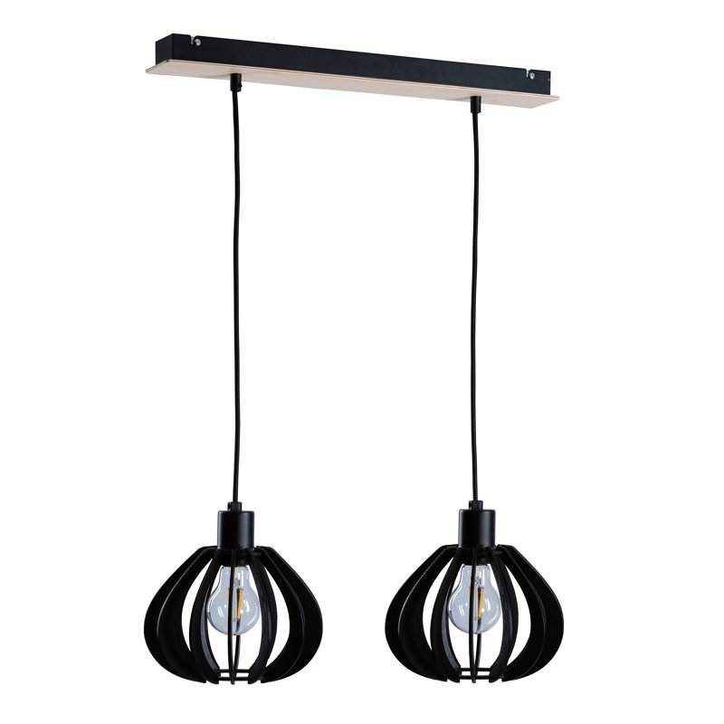 Parma 2 - Light Kitchen Island Pendant, Black