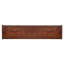 Banc long en bois massif rustique