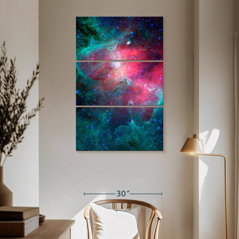 Oberle The Eagle Nebula, 65'' H X 42'' W