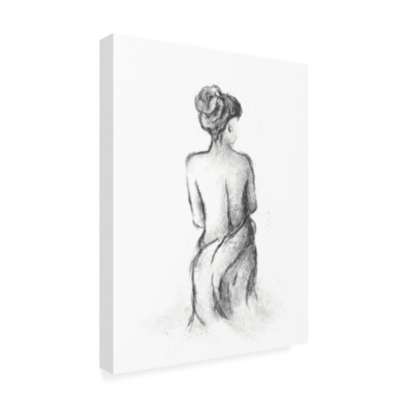 Art sur toile de bolognaise, ligne Line, H 14 po x l 19 po
