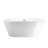 54'' x 29'' Freestanding Soaking Acrylic Bathtub-81515704