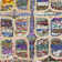 Anaheim Hand Tufted Cotton/Jute Geometric Rug in Purple/Dark Blue/Red