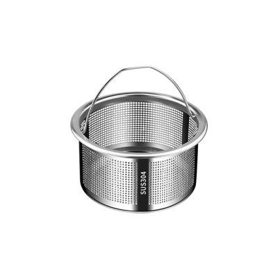 Floor drain 304 Stainless Steel Kitchen Sink Filter Screen Portable Leak Screen Vegetable Washing Basin Dishwashing Basin