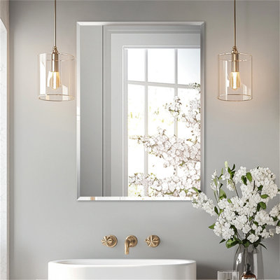 Sien Glass Flat Wall Mirror