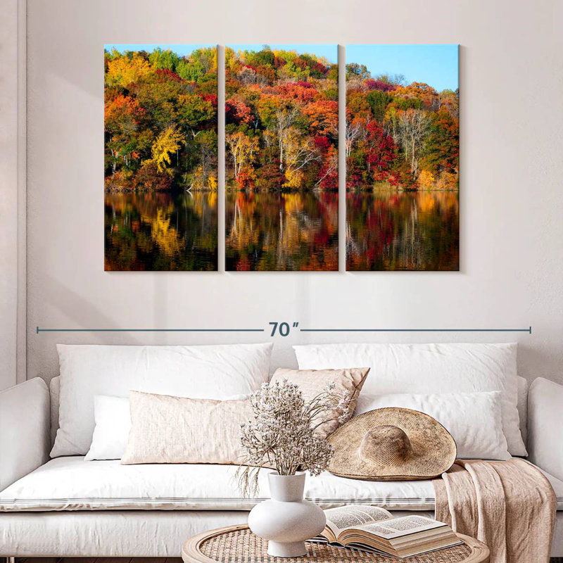 Forêt d'automne Alvord, H 32 po x l 50 po
