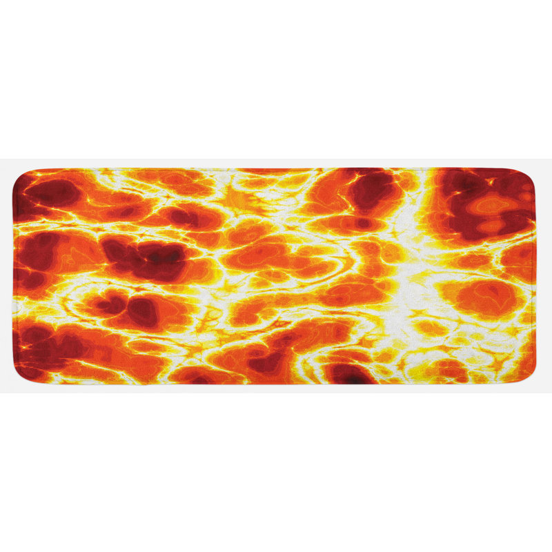 Rustic Polyester Kitchen Mat