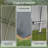 9 ft. 10 in. W x 9 ft. 10 in. D Storage Shed