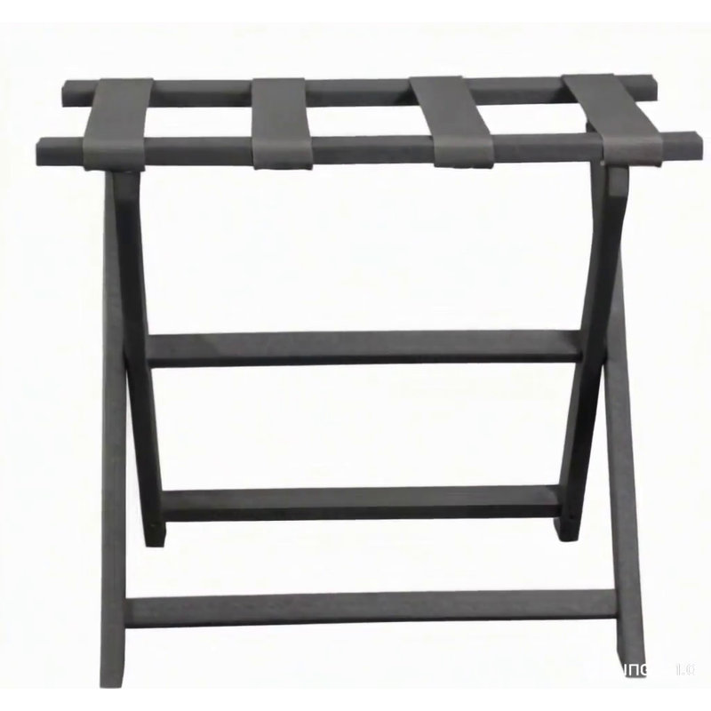 Navy Blue Eco-friendly Recycled Plastic Folding Luggage Rack