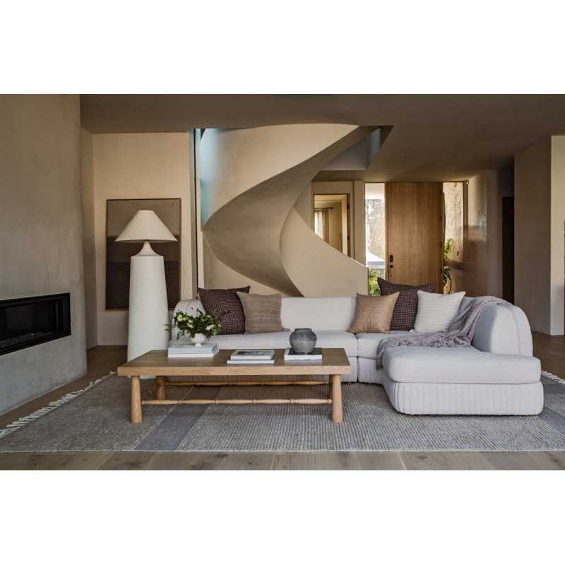 Hydrangea Coffee Table, White Oak