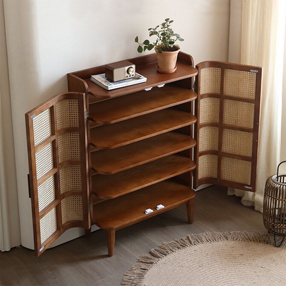 Rangement pour chaussures en bois massif