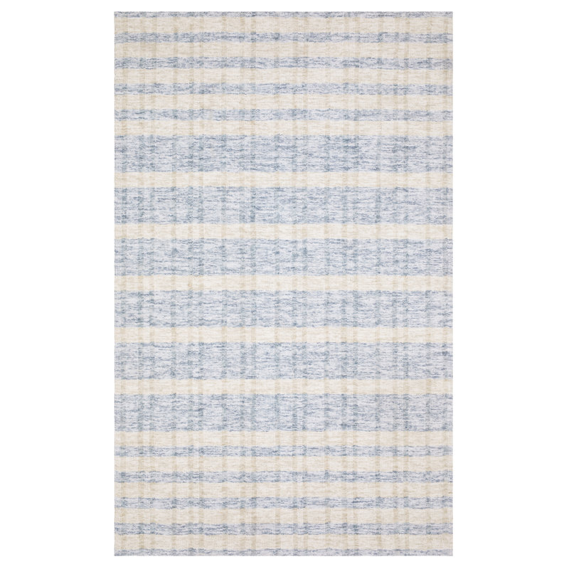 Tapis beige / bleu Bellatrix, Rectangle 10 pi x 12 pi 12 po