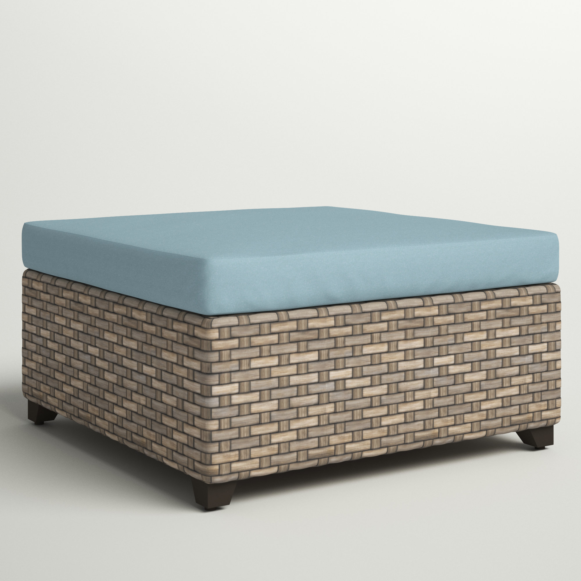 Sol 72 Outdoor™ Rochford All Weather Wicker Ottoman & Reviews Wayfair