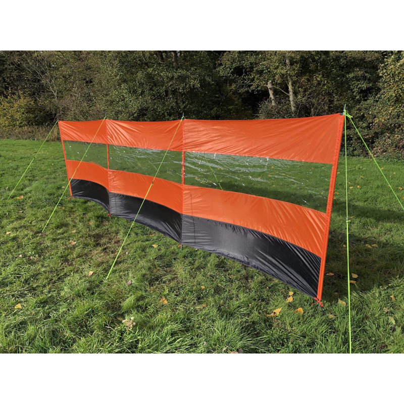 Dufort Dakota Fields Fabric Side Wall, Orange/Green/Black