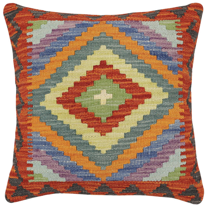 Kristle Geometric Throw Pillow