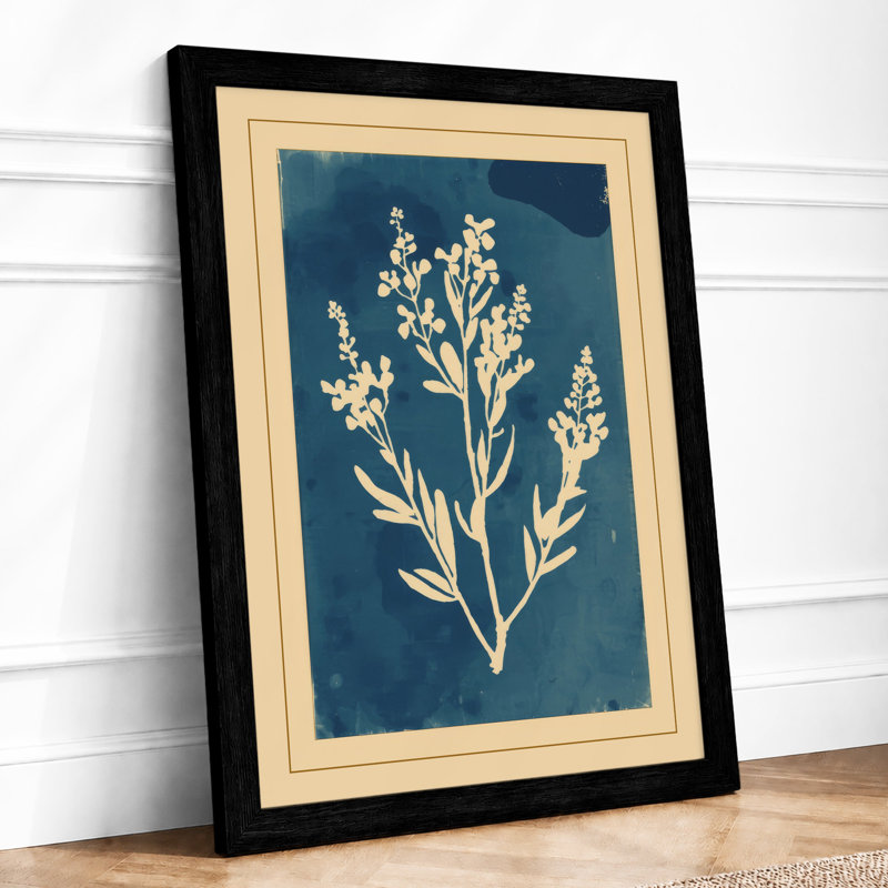 Specimen Botanical - Framed Print, Black, A4 - 29.7 x 21.0 cm