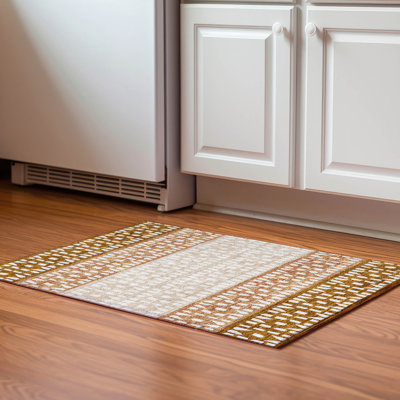 Premium Machine Washable Prisco Paprika Rug