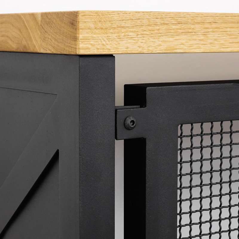 Elio Solid Wood Steel, Natural Oil