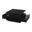 Charvez Pedestal Coffee Table with Storage-1807070016