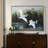 Airborne - Hand Painted On Canvas - Gold Frame
