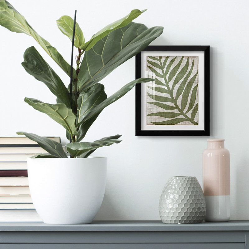 «Melon Litme IV», reproduction encadrée, Papier avec cadre noir, Blanc