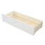Lit plateforme en bois avec deux tiroirs