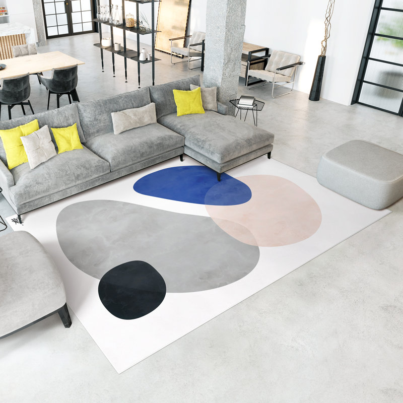 Tapis rectangulaire Dree avec envers antidérapant, Rectangle 7 pi 6 po x 10 pi 4 po