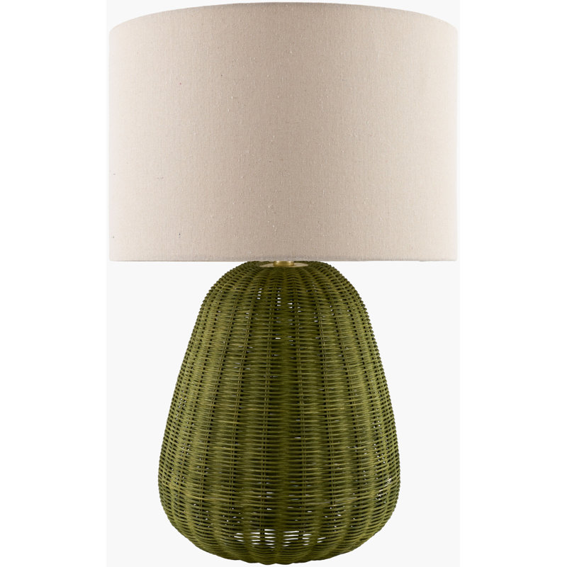 Lampe de table Ollie, Vert, Brun