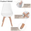 Chaise d'appoint rembourrée Durflinger-1610919271