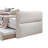Luxurious 1Pc Modern Daybed Pull Out Trundle Button Tufted Nailhead Trim Bedroom Living Room Furniture-1373241394