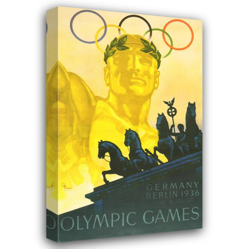 Jeux olympiques, 1936, H 24 po x l 15 po