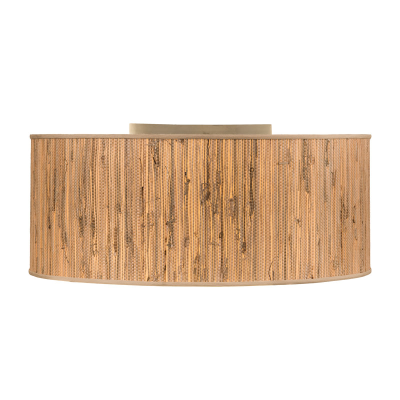 Cilindro Textrene 4 - Light Flush Mount, 60 W