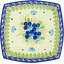 Pansy Ceramic Decorative Plate