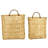 Bay Isle Home™ Rattan Hanging Wall Basket Set