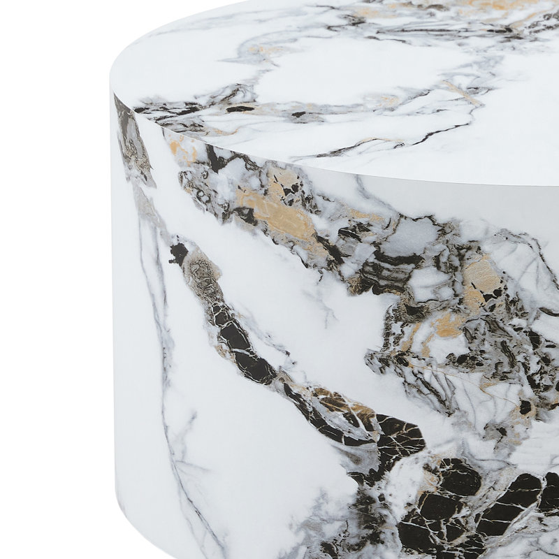 Table basse MarbleTexture, Blanc