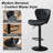 4-piece Swivel Bar Stool Set – Adjustable Height Counter Stools With Back-1068224213
