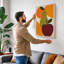Orchard Still Life Mid-Century - Wrapped Canvas-195356304-195356309