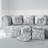 Eleflower Floral Reversible Throw Pillow-1214398375