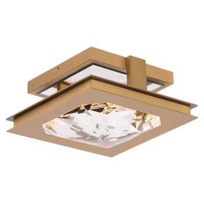 Enchante 1 - Light LED Semi Flush Mount