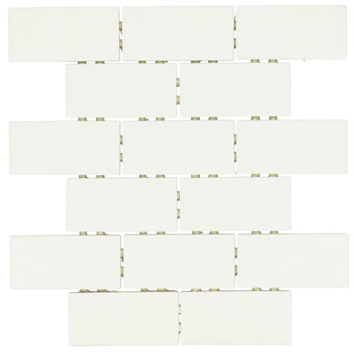 Carreau de mosaïque en céramique 2 x 4 Itona Tile (12 pièces par carton) (9,96 pieds carrés par carton)