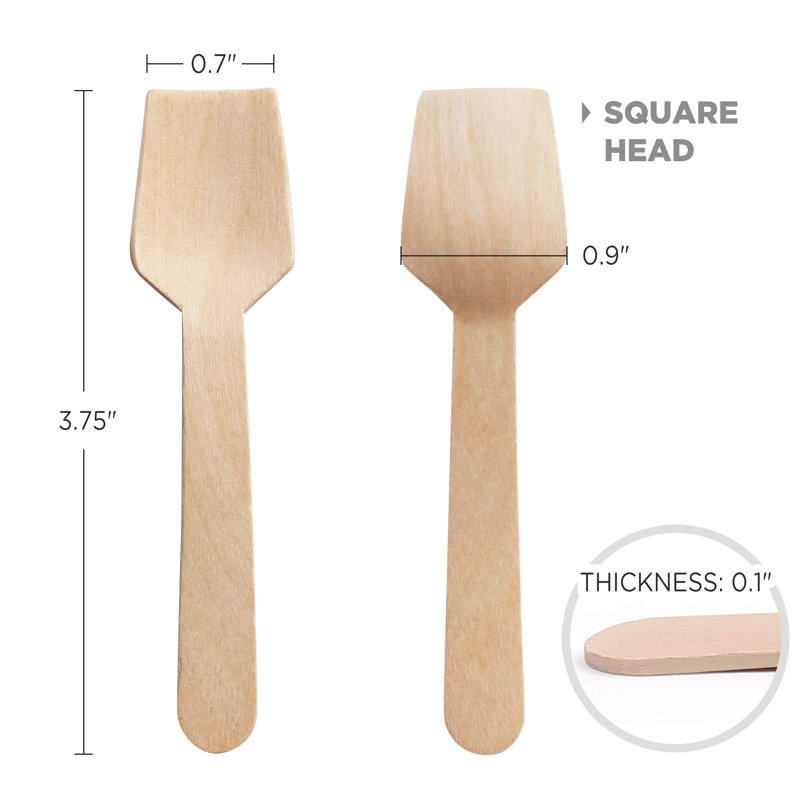 Disposable Wood Spoons