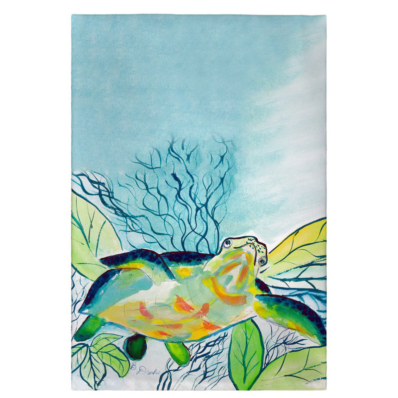 Serviette à main sourire sea tortue Schoenrock