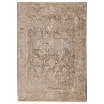Tapis taupe foncé Clint