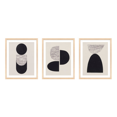 Peripheries, Set Of 3 Print by Lee Lessem