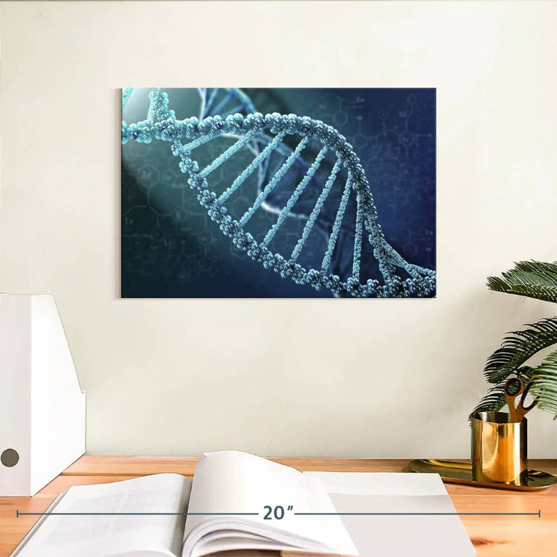 Keiri DNA Strand Close Up, 8" H x 12" W