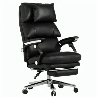 Paddy Genuine Leather Executive Chair with Headrest