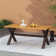 Table de salle à manger d'extérieur en bois