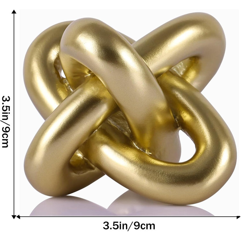 Golden Knot Statue