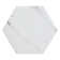 Porlan 8-in. x 9-in. Hexagon Marble Look Matte Porcelain Wall & Floor Tile